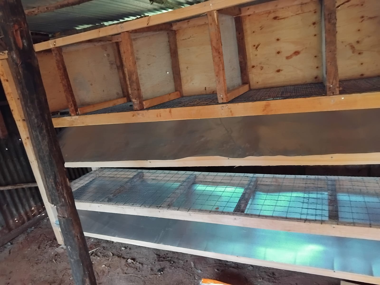Wooden Hutch